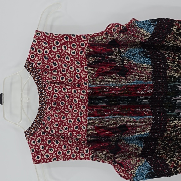 Anthropologie One September Tamarosa Boho Tank Top Size M - Picture 5 of 8